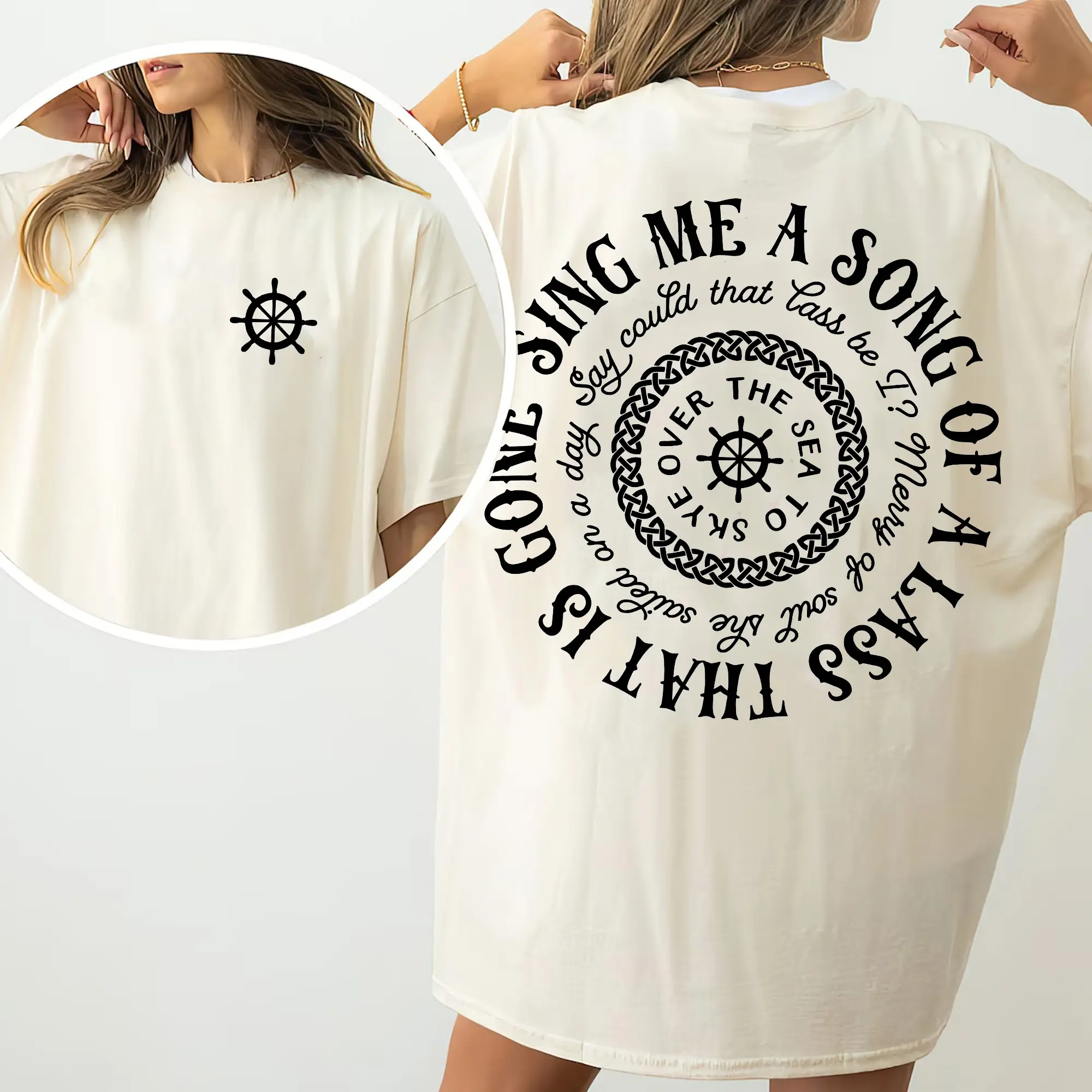 Sing Me a Song Shirt, Claire Shirt, Outlander Shirt, Outlander Series Shirt Graphic Cotton Fit