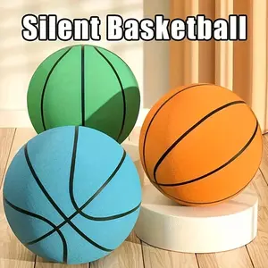 Quiet Foam Basketball Set - 7.09/8.26/ 9.45inch Soft, Non-Toxic Children's EVA Balls| Perfect for indoor and outdoor games, beach fun and team games|Bright colors, Christmas, Thanksgiving, Halloween gifts