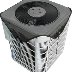 Air Conditioner Covers for Outside Unit 28 x 28Inch, Central Mesh Net AC Unit Covers Outdoor,Heat Pump AC Screen Condenser Cover -Universal Top Defender Cover for All SeasonDurable