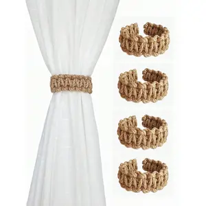 Window Curtain Tie Backs Set (2/4pcs), Durable & Stylish Curtains Holder for Bedroom/living Room, Ideal for Home Décor, Window Decorations Supplies
