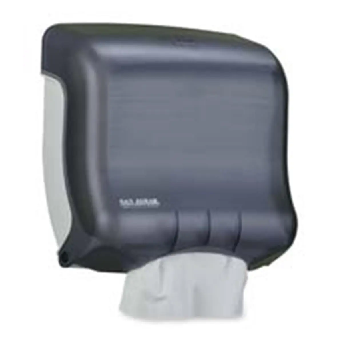 San Jamar SJMT1750TBK Smooth Low-Profile C-Fold Towel Dispenser, Touchless Dispense, Eliminates Overstuffing, Holds 240+ Towels, Fits Small Places, 11.50in x 6in x 11.50in, Black-Pearl Household Appliance