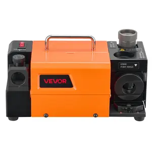 【DealsForYouDays】VEVOR Drill Bits Sharpener MR-13D, 3–13mm Professional Drill Bit Grinder with Adjustable Lip Relief Angle, Front Cutting Lip & 95°-135° Point Angle, 5800RPM Re-Sharpener with 11 Collets & CBN WheelSummervibes