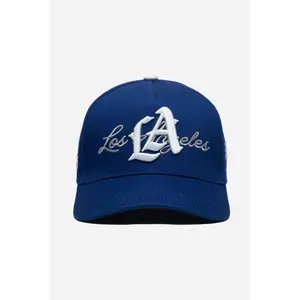 LA Logo A-Frame Snapback | Royal Blue
