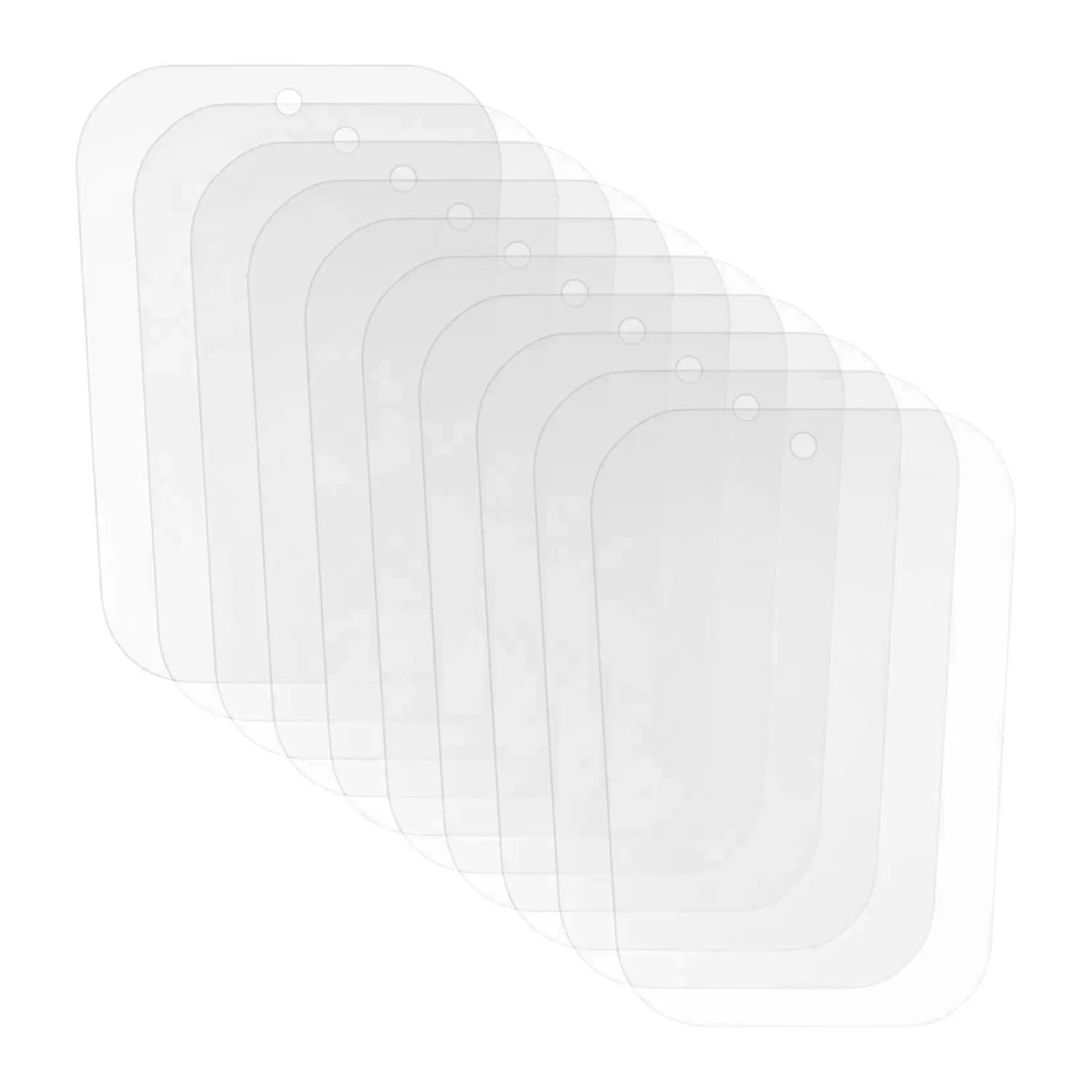 Women's Durable Transparent PP Plastic Roll-Up Shoe Shaper Inserts - 10 Pairs (20 Sheets, 16 in Tall, 27.9*40cm), Flexible Wrinkle-Preventing Boot Inserts for Ankle & Flat Shoes, Daily Support (Home Supplies), Roll-Up Insert