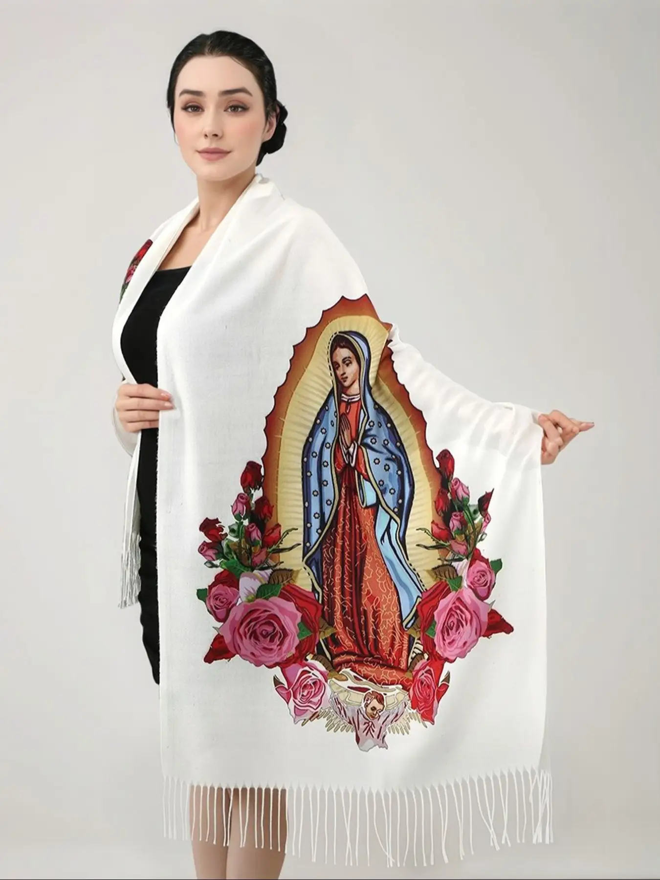 Women's Hijab Long Tube Scarf, Elastic Head Covering, Daily Wear Veil, Perfect Gift for Family & Friends, Mother's Day Present