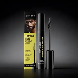 Black Men's Beard & Brow Dye | Moisturizing, Natural Long-Lasting Color