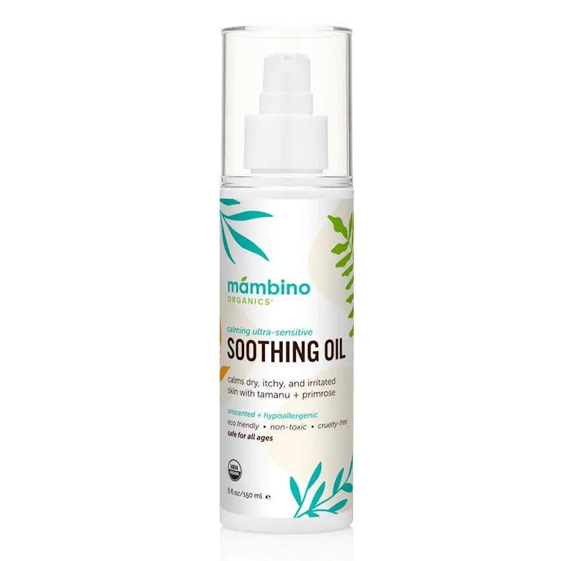 Calming Ultra-Sensitive Baby Oil, Jojoba + Primrose
