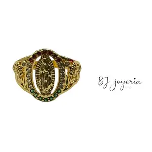 COPPER TRICOLOR VIRGIN RING (0887)