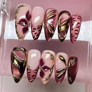 3D Blush Camellia Pearl INS Style Removable Nail Art Sheet, Diy Nail Kit Set, 30 Pieces for Women Girls Dating Party Makeup Press Type Fake Nails Convenient for Travel Wear Nail Sticker Reusable Styling Nail Nail Art Supplies
