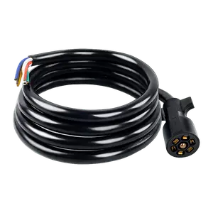 Nilight 8FT Heavy Duty 7 Way Inline Trailer Cord
