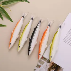 4/8pcs Creative Funny Fish-Shaped Ballpoint Pens, Ocean Series, Unique Gift Idea, Novelty Writing Instruments, Fun Office Supplies