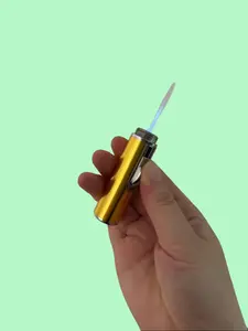Portable Lighter, 3-section Assemble Design, Fun & Practical(Butane Free)，Portable Lighter | 3-Piece Assembly | Fun & Functional