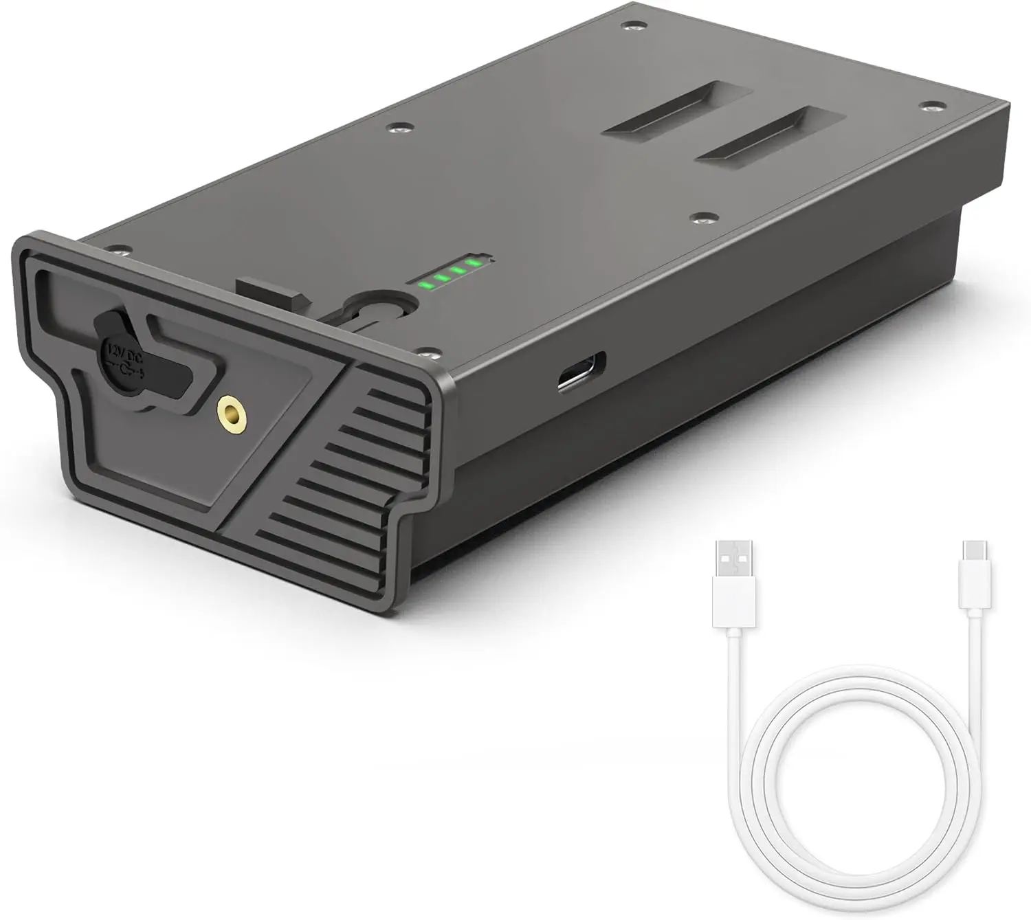 MADOT 6000mAh Lithium Cells Battery for Tactacam Reveal Hunting Camera - Compatible with Ultra,X,X Pro,Pro 3.0,X Gen 2.0,XB,SK - Charging via C,Upgraded Solar Panel,LED Meter,Outdoors Ready for Hunters Users