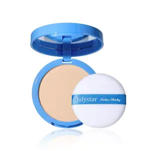 Shine Free Pressed Powder Longwear Matte Finish Oil Control Face Powder Waterproof Setting Makeup for Humid Climate Oily Skin Daily Wear Soft Focus Blurring Effect No Flashback Travel Size