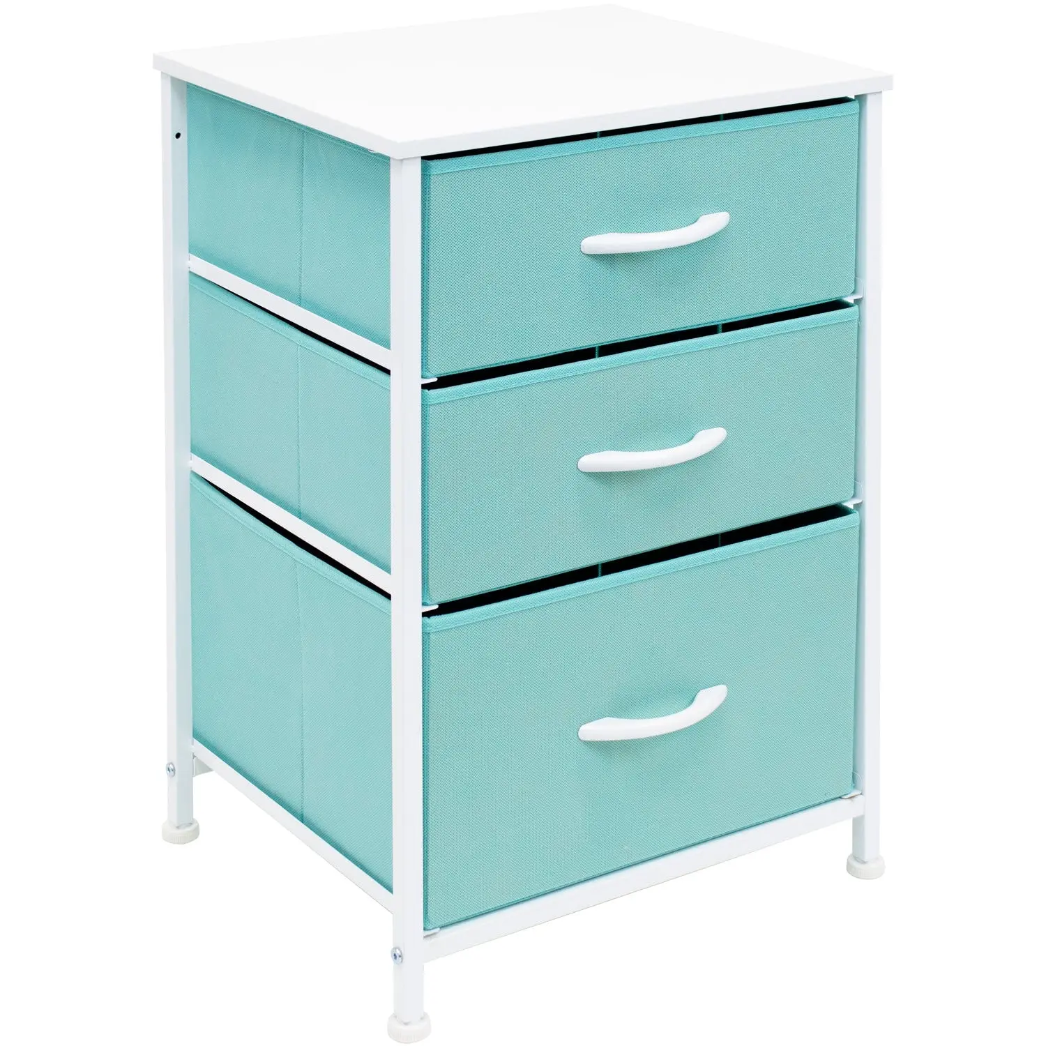 3-Drawer Chest Nightstand (Pastel Colors) bedroom furniture