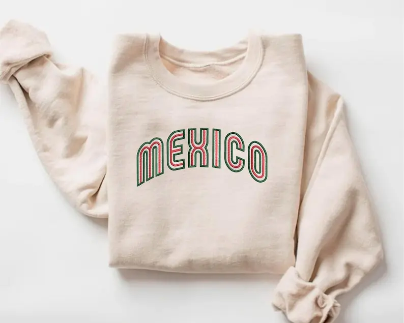 Mexico Sweatshirt, Mexico Sweatshirt: Unisex Cozy Crewneck Gift, Latin America Souvenir