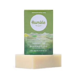 Humble Brands Lemongrass & Sage Moisturizing Bar Bar Soap