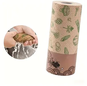 1 Roll, Heavy-Duty Kitchen Paper Towels — Specially Designed for Grease Cleanup | Highly Absorbent Disposable Wipes | Suitable for Stovetops, Countertops, and Dining Tables | Multi-Purpose Kitchen Paper (20 Sheets)