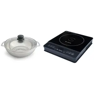 SPT 1800W Induction Cooktop and Stainless SteelPot SPT 1800W Induction Cooktop and Stainless SteelPot