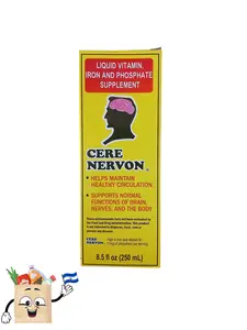 CereNervon Liquid Vitamin Iron and Phosphate Supplement 8.5 fl oz 250 mL from Honduras