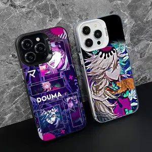 Blade Extinction Douma Phone Case for iPhone 17 16 15 14 13 12 11 X XR XS 8 7 Air Pro Max Plus Translucent Colorful Cover Cover