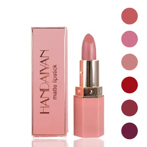 Long-Lasting Matte Lipstick, Smudge-Resistant Lip Tint with Lightweight Velvet Finish for Everyday Makeup, Work, Dates, and Travel-Friendly Use