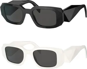 All-in-One Polygonal Sunglasses Frame | High-End Designer Unisex | Personality Luxury Style for Men & Women | Top-Rated Fashion Accessory