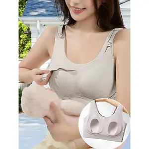 New style nursing bra, anti-colic, high elasticity, supports side breasts, prevents sagging, maternity nursing underwear, maternity bra