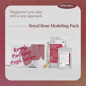 [Dermabell] Royal Rose Modeling Facial Mask 500g,Premium Hydrating & Anti-Aging Cooling Korea Face Mask for Radiant Skin jelly mask face masks skincare
