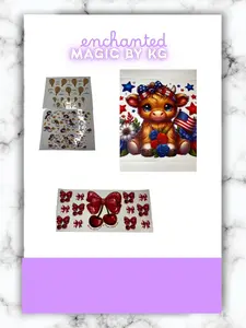 Enchanted Magic by KG All Wraps and Transfers Made to Order Customizable Products for Personalization