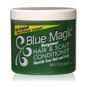Blue Magic Bergamot Hair & Scalp Conditioner, 12 Oz. Haircare Shampoo