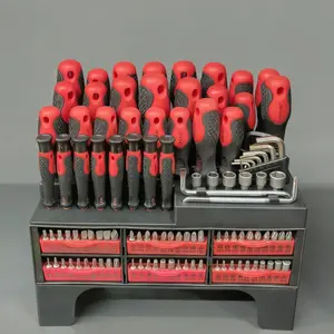 11-Piece and 13-Piece Screwdriver Combination Set, Manual Screwdrivers with Professional Cushion Grip and Magnetic Tip, for Home Use