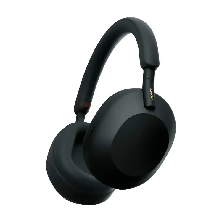 Sony WH-1000XM5 Over Ear Audio Headphones - Active Noise Canceling, Fast Charging Bluetooth Smart Wireless, Black