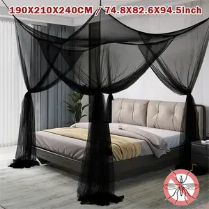 Large Portable Mosquito Net, Size 74.8x82.7x94.5 Inches, Lightweight Insect Protection, Ideal for Camping and Hiking, Durable Mesh Material