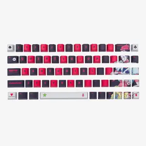 HxH x HG 68 Keycaps Set - Hisoka HxH x HG 68 Keycaps Set - Hisoka