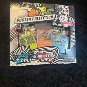 Black Bolt & White Flare Poster Collection