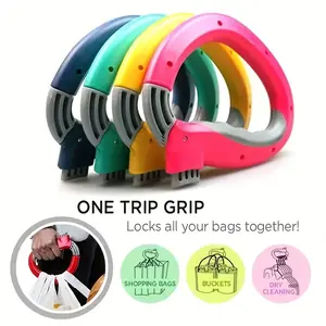 1PCS Effortless Hand Vegetable Lift Multi functional Handheld Bag Tool Convenient D-shaped Vegetable Lift