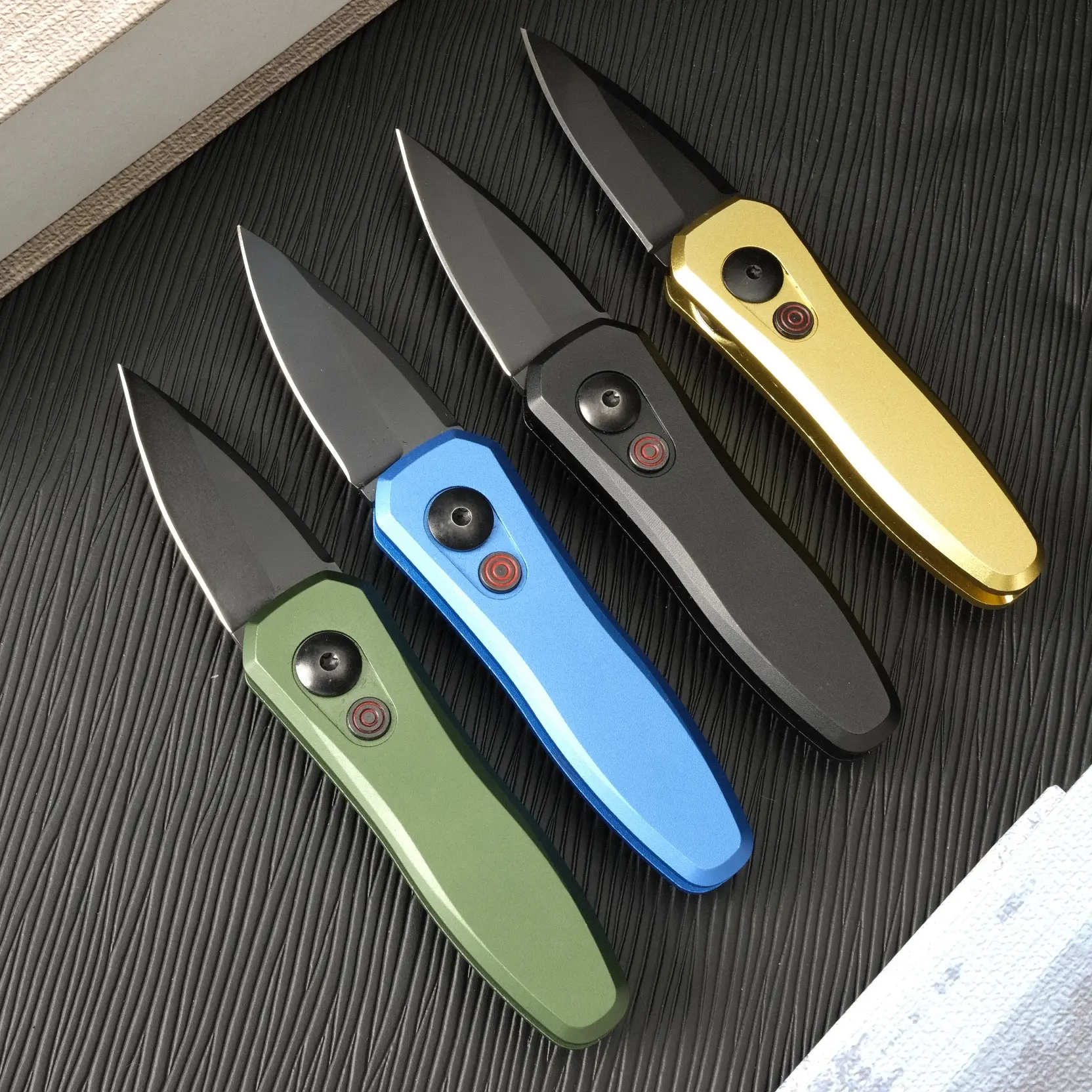 Folding Pocket Knife with Aluminum Alloy Handle, High Hardness Steel Blade - Compact EDC Outdoor Gadget for Camping and Fishing, Tools And Gadgets, Outdoor Gadgets