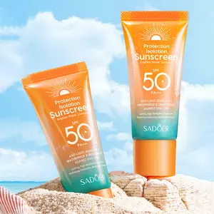 SADOER 6-IN-1 Sunscreen SPF50+ PA+++ |Waterproof Sweatproof UV Protectiontiktokshopspringglowup