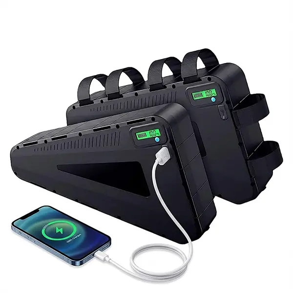 48V30Ah  LG battery cells Ebike Battery with 4A Charger,50A Smart BMSand GPS ,XT60 Connector, Long Range TriangleLithium Battery for Motors under 2000W Electric Bike, Commutingand Off-Road Riding(no logo)