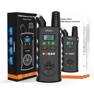 [GM Group Only]VXDAS TPA01 TPMS Relearn Tool for GM, Digital Tire Pressure Gauge 150 PSI, Tire Sensor Reset Tool for Buick, Chevy, Cadillac, Opel