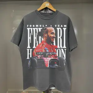 Lewis Hamilton Ferrari T-Shirt, Graphic Tee, Fan Gift