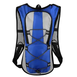 2L Capaciy Waterproof Tactical Hydration Backpack - Lightweight Outdoor Sport Bag, Water Backpack for Hiking, Running, Biking, and Raves(No Water Bladder Included)