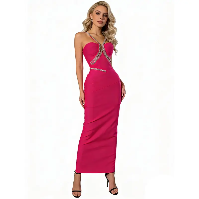 hot pink party dress - TikTok Shop