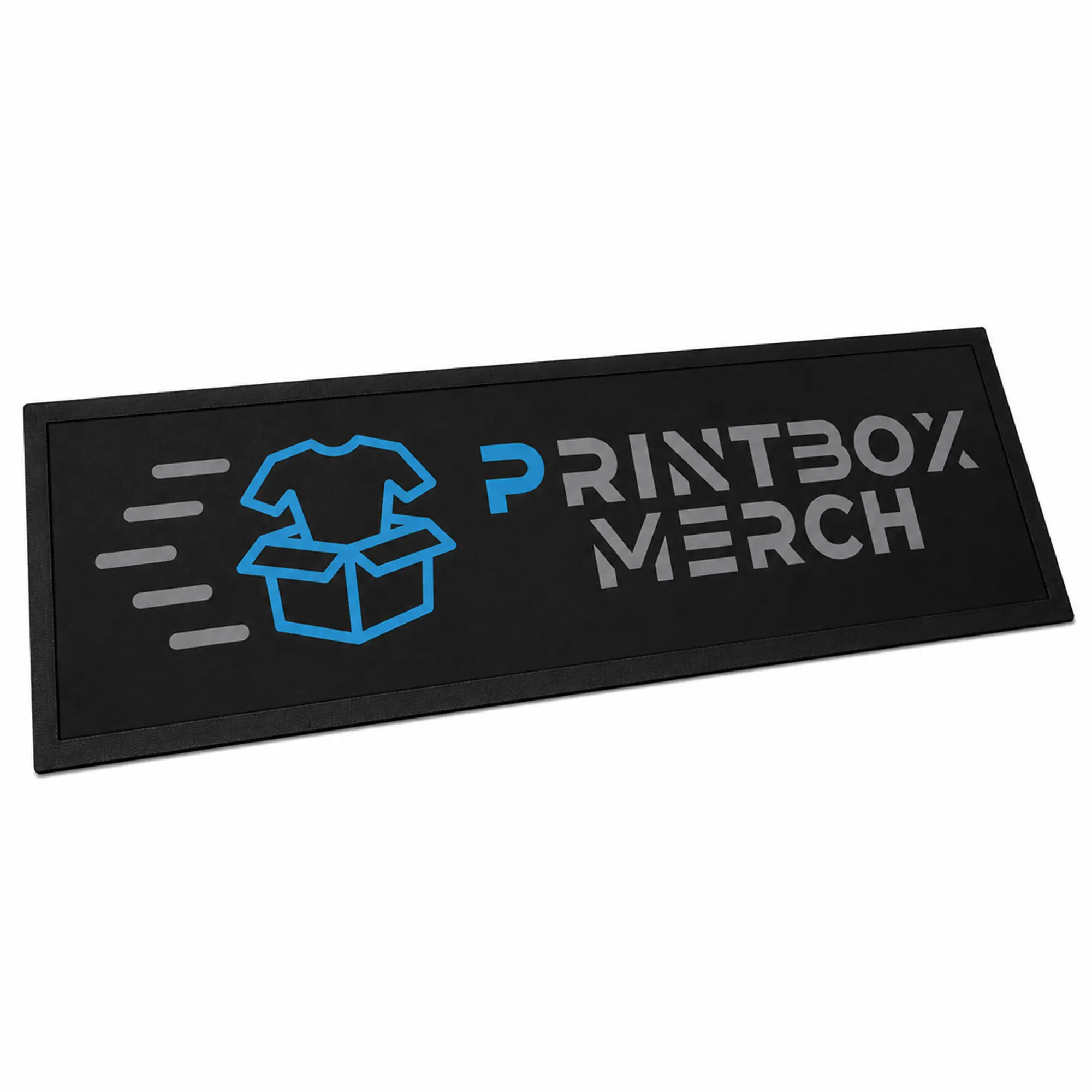 Custom Printed Bar Mat – Personalized Desk, Counter, Garage & Workshop Mat – Add Your Logo, Text or Design – Durable Custom Work Surface Mat