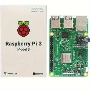 Original Element14 Raspberry Pi 3B+ Plus Single-Board Computer (SBC) - 1.4GHz 64-bit Quad-Core ARM Cortex-A53 CPU, LPDDR4, - Linux Board Compatible for, Automation, Media Centers & Retro Gaming
