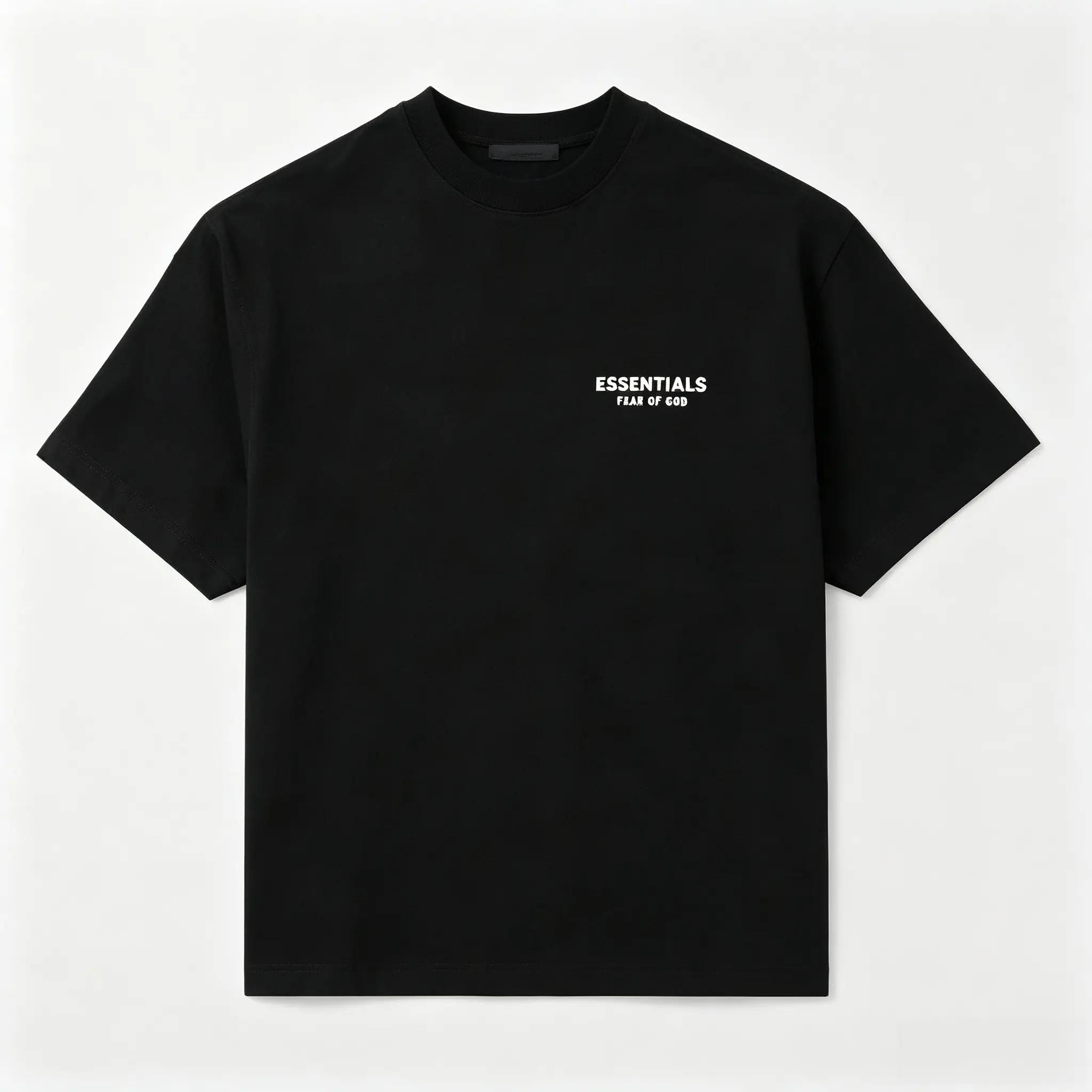 Fear of God Essentials Jersey Crewneck Tee 'Black'