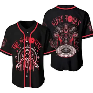 Sleep Token Baseball Jersey The Summoning Baseball Jersey The Teeth Of God Baseball Jersey Shirt Gift For Fans Men Women