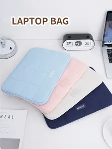 Laptop Sleeve Shockproof Waterproof Lightweight Cloud Feel, Fits 13-16 Inch Laptops, Ideal for Commute School Travel