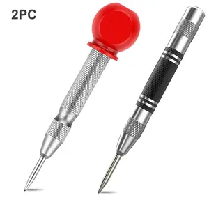 Automatic Center Punch Kerner Woodworking Metal Puncher Steel Hole Self Pin Mark Spring Loaded Dent Marker Hand Tool Carpenter